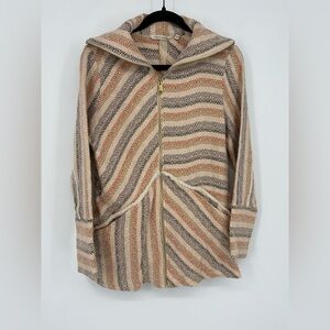 SOFT SURROUNDINGS Cotton Jacquard Multicolored Stripe Women’s Small